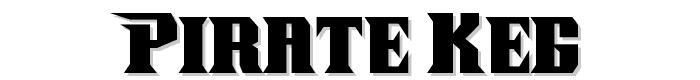 Pirate Keg font